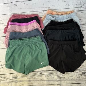 12 piece Lot of Girls Shorts Size Medium